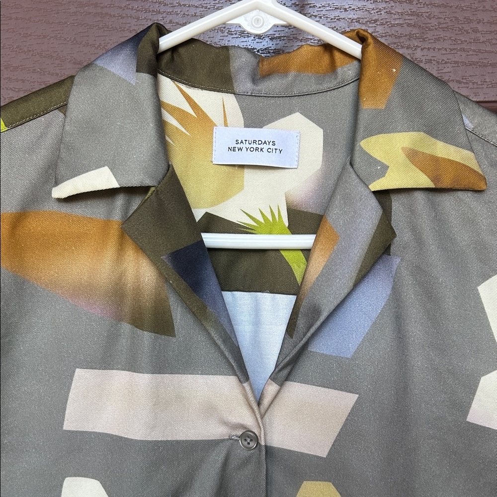 Saturdays New York City Multicolor Button Down Shirt - Picture 2 of 15